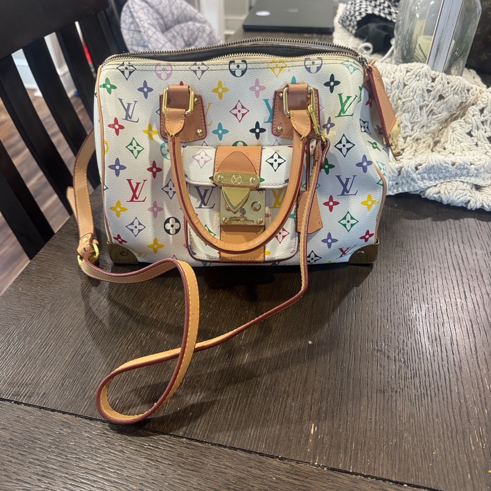 Multicolor Designer Handbag